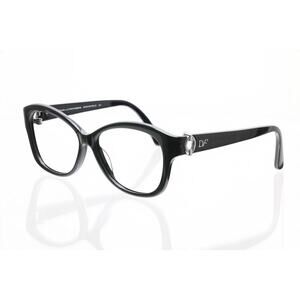 Diane Von Furstenberg Black and Gray Sunglasses dvf659s Diane von Furstenberg Ladies Designer Black & Silver / Gray  main image 4